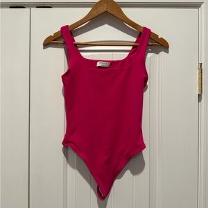 Babaton Pink Bodysuit